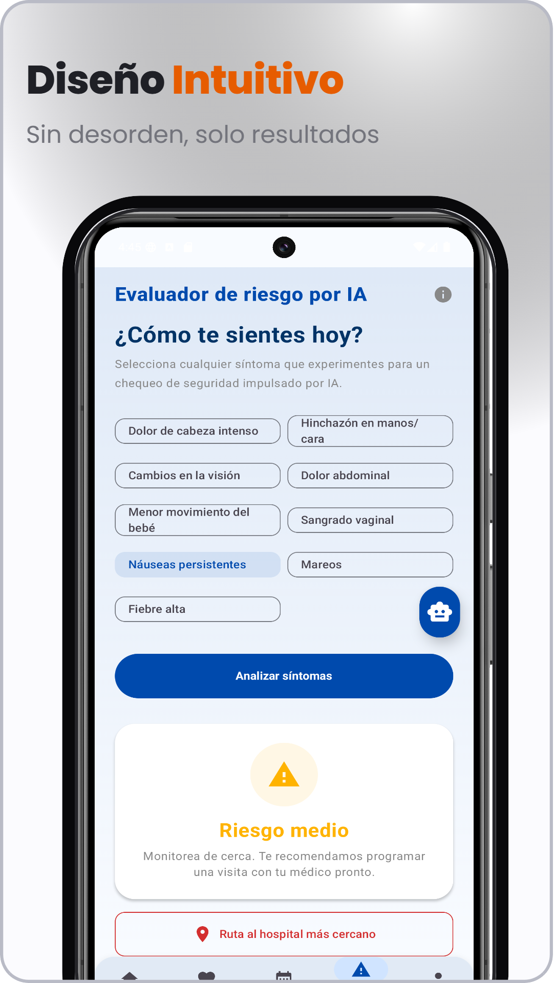 Captura de My pregnancy: Calendario